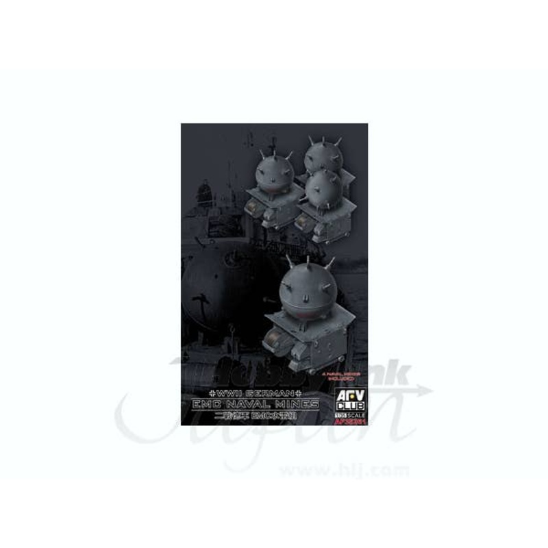 1/35 WWII German EMC Naval Mine (4pcs)