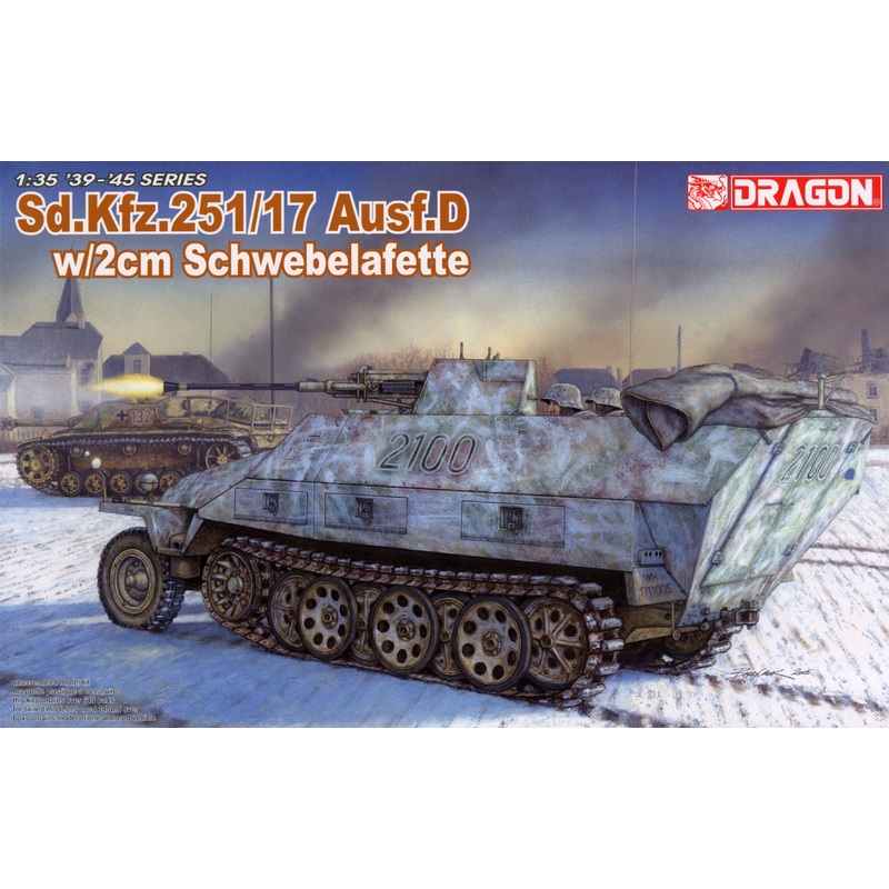 Sd.Kfz.251/17 Half Track w/2cm Kwk 38