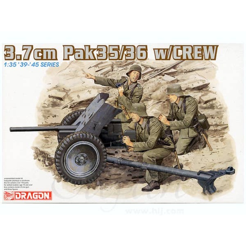 1/35 3.7cm Pak35/36 w/Crew