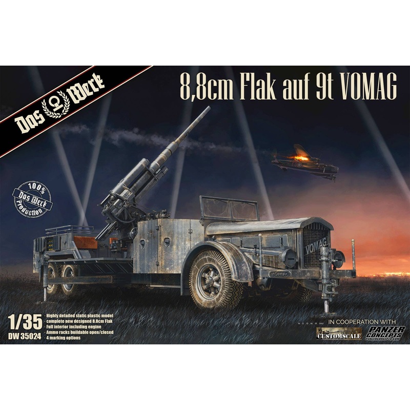 1/35 8.8cm Flak auf 9t VOMAG