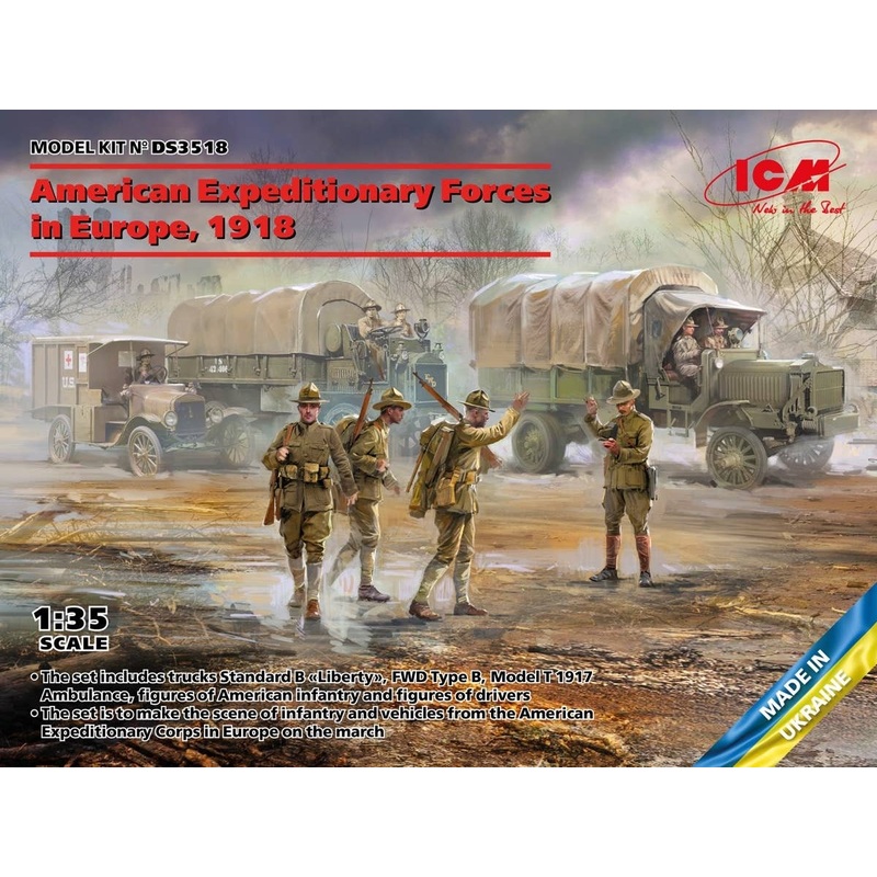 1/35 American Expeditionary Forces (AEF) in Europe, 1918