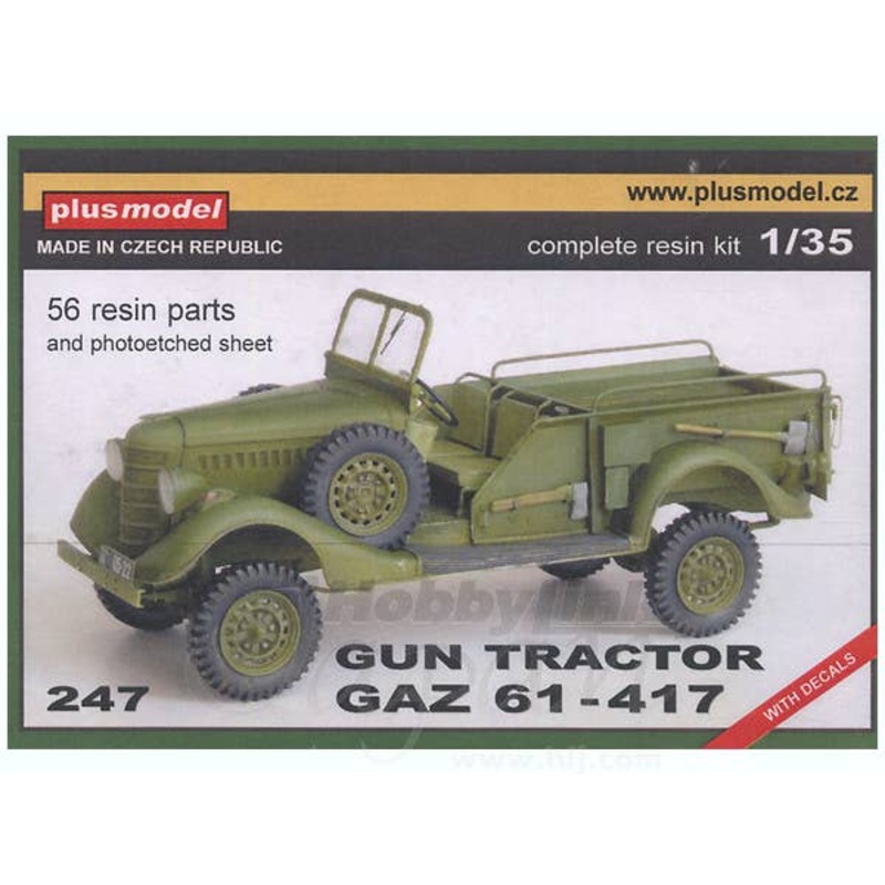 1/35 GAZ 61-417 Gun Tractor