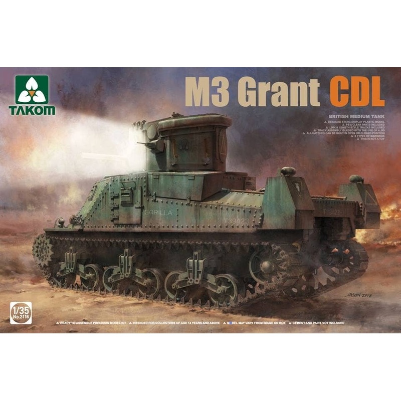 1/35 M3A1 Grant CDL