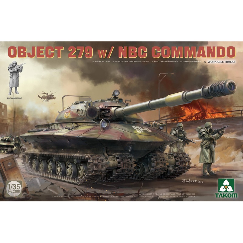 1/35 Object 279 w/NBC Commando