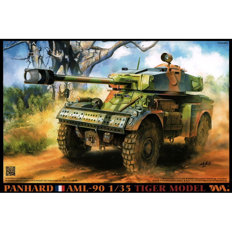 1/35 Panhard AML-90 Light Armoured Car