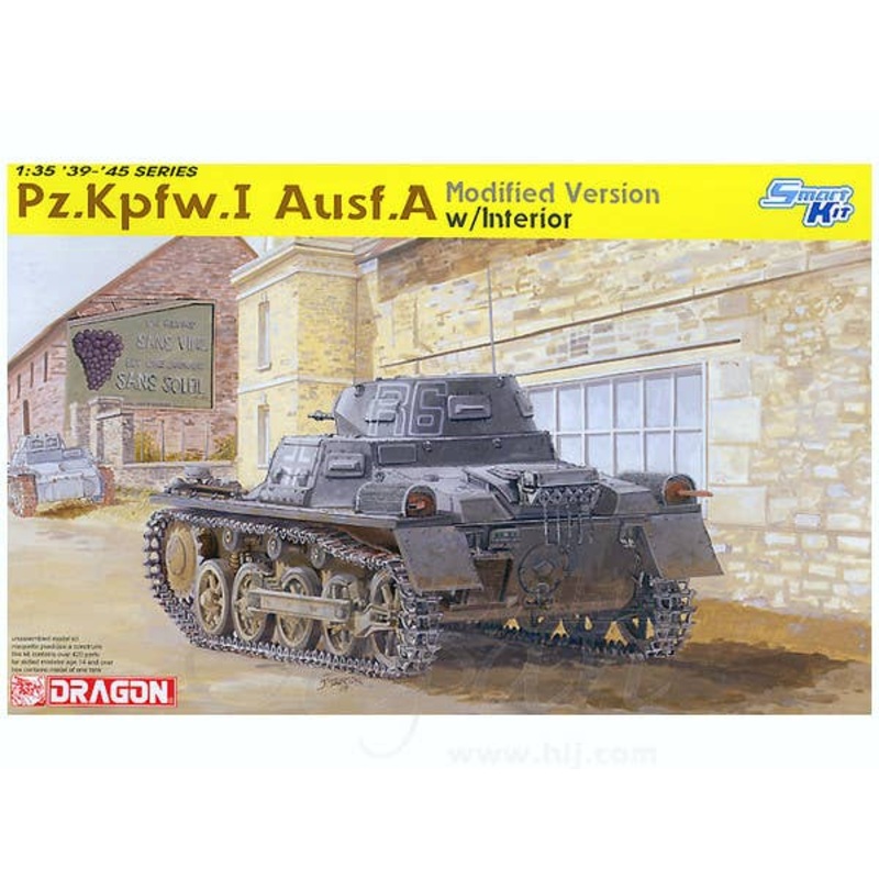 1/35 Pz.Kpfw. I Ausf.A Modified w/Interior