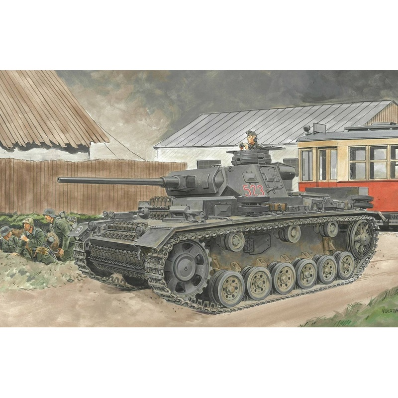 1/35 Pz.Kpfw. III Ausf.J Initial/Early Production (2 in1)