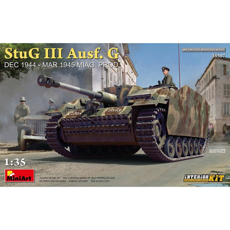 1/35 StuG III Ausf. G DEC 1944 - MAR 1945 MIAG PROD. INTERIOR KIT