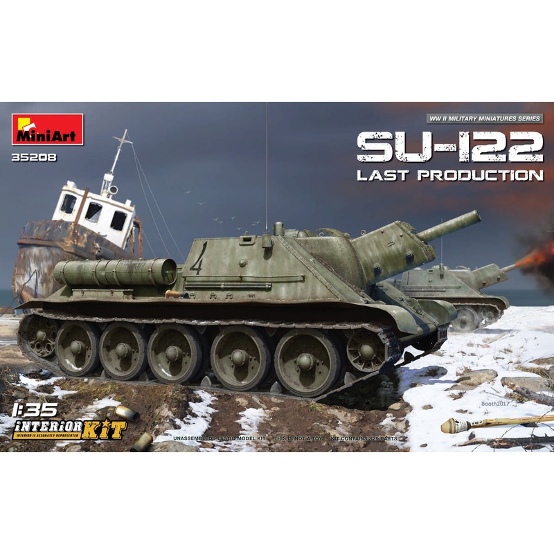 1/35 Su-122 Last Type with Interior