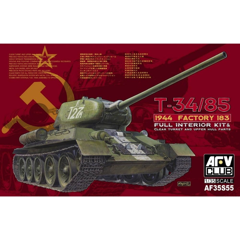 1/35 T-34/85 183rd Factory Clear Ver. Limited Edition