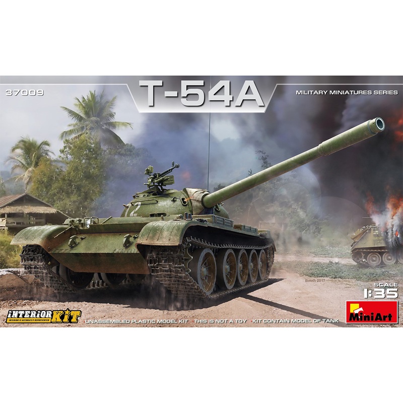 1/35 T-54A Soviet Tank with Interior