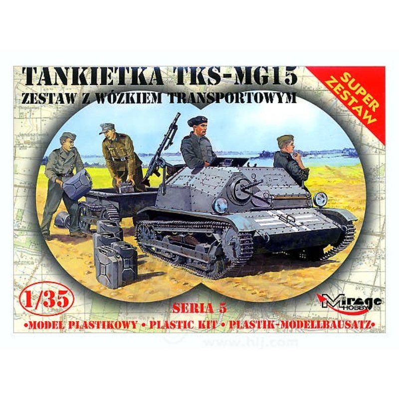 1/35 Tankietka TKS-MG15