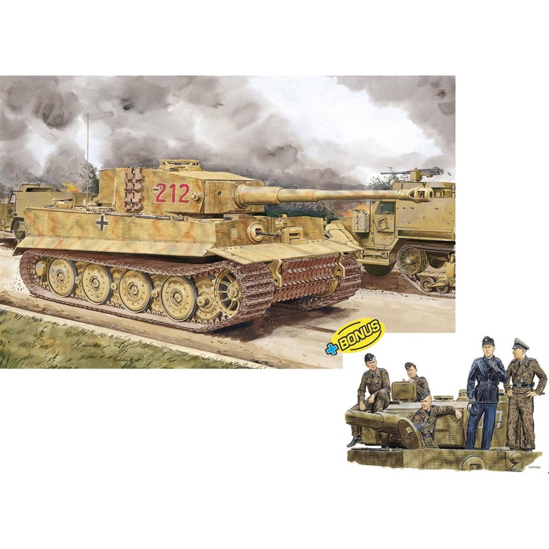 1/35 Tiger I Late Production w/Zimmerit (Normandy 1944)