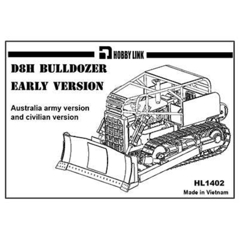 1/35 US D8H Bulldozer Early Model Full Kit