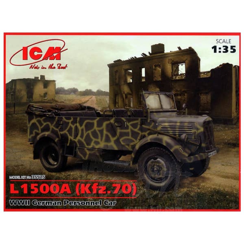 1/35 WWII German L1500A Kfz.70 Personnel Car