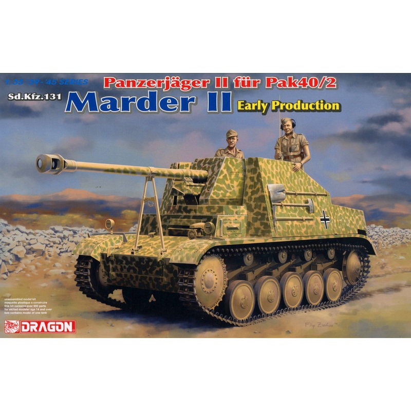 1/35 WWII Marder II 7.5cm PaK40/2 Early