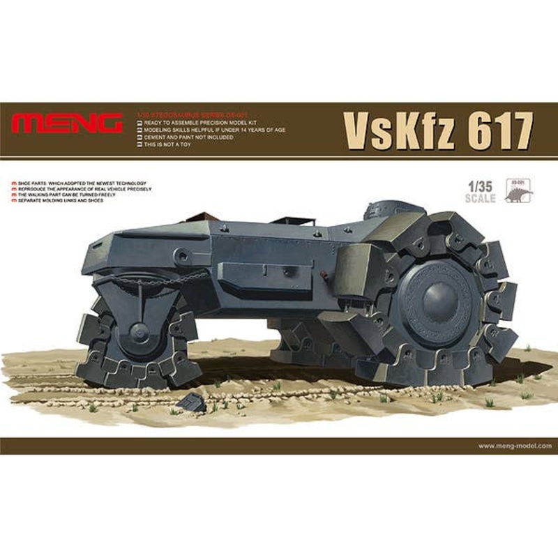1/35 Alkett Vs Kfz 617 Minenraumer (Minesweeper)