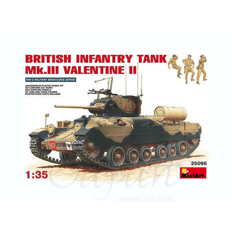 1/35 British Infantry Tank Mk.III Valentine II