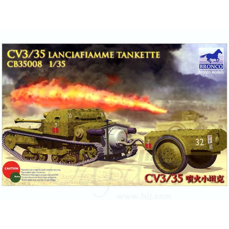 1/35 CV35 Flame-Throwing Tank