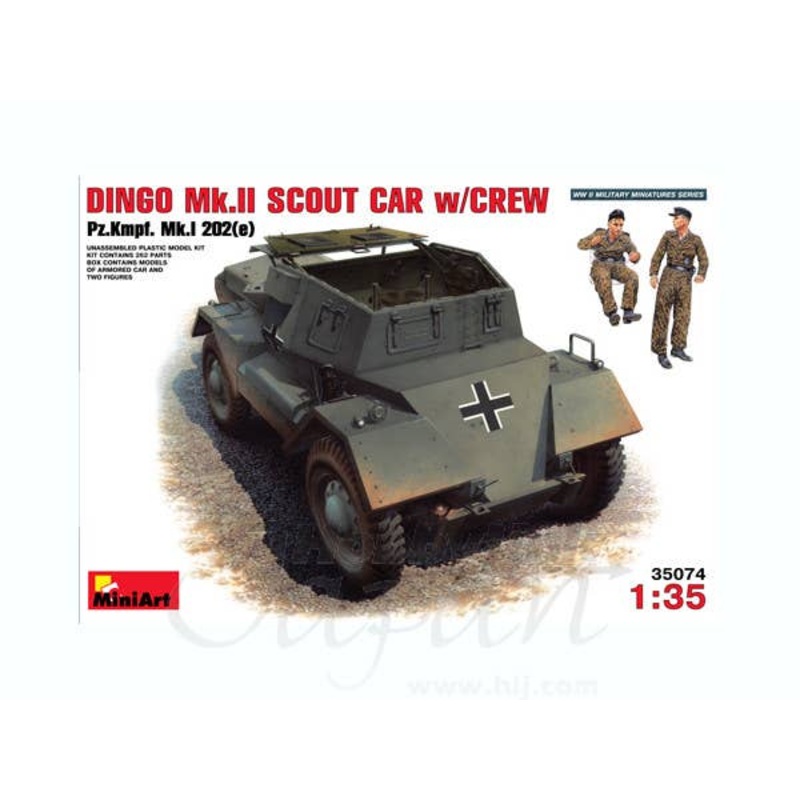 1/35 Dingo Mk.II Scout Car w/Crew