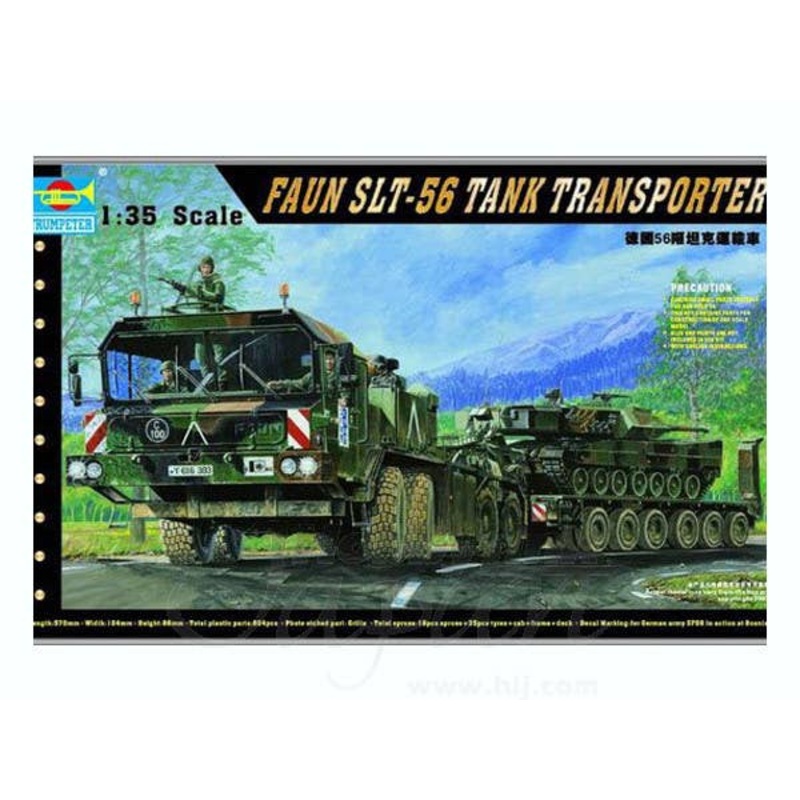 1/35 FAUN Elefant SLT-56 Pz Transporter