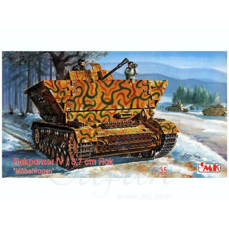 1/35 Flakpanzer IV/3.7cm FlaK Mobelwagen