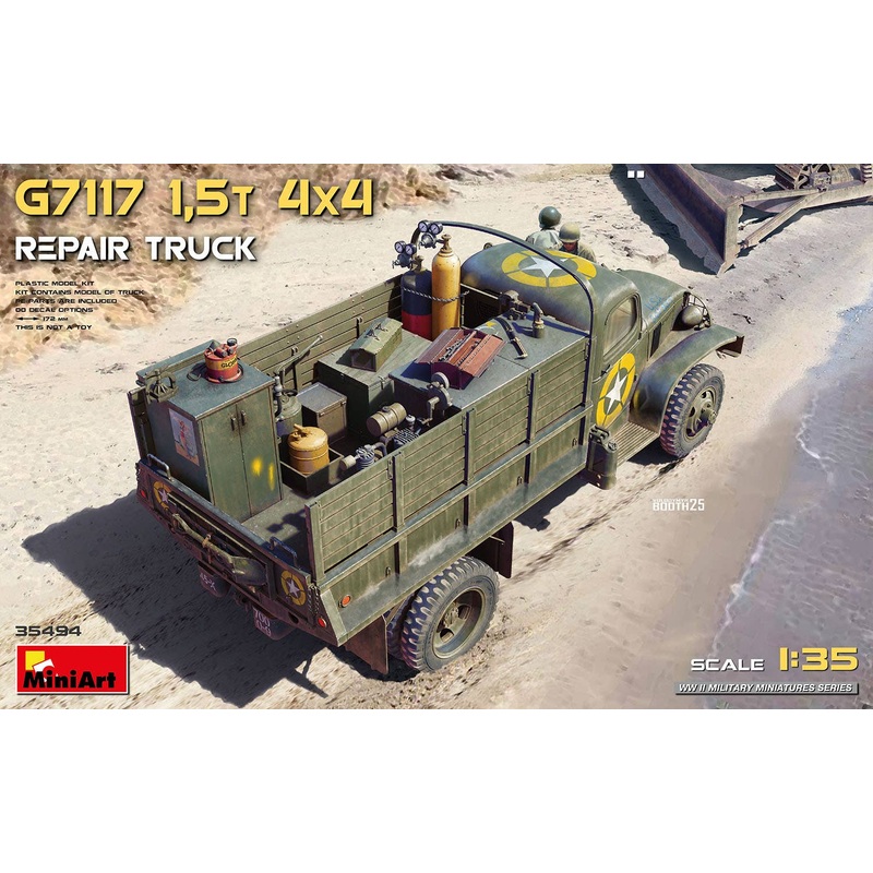 1/35 G7117 1.5t 4x4 Repair Truck