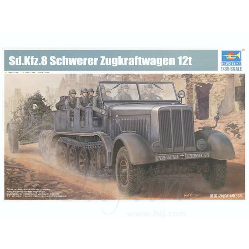 1/35 German Sd.kfz.8 Half-track