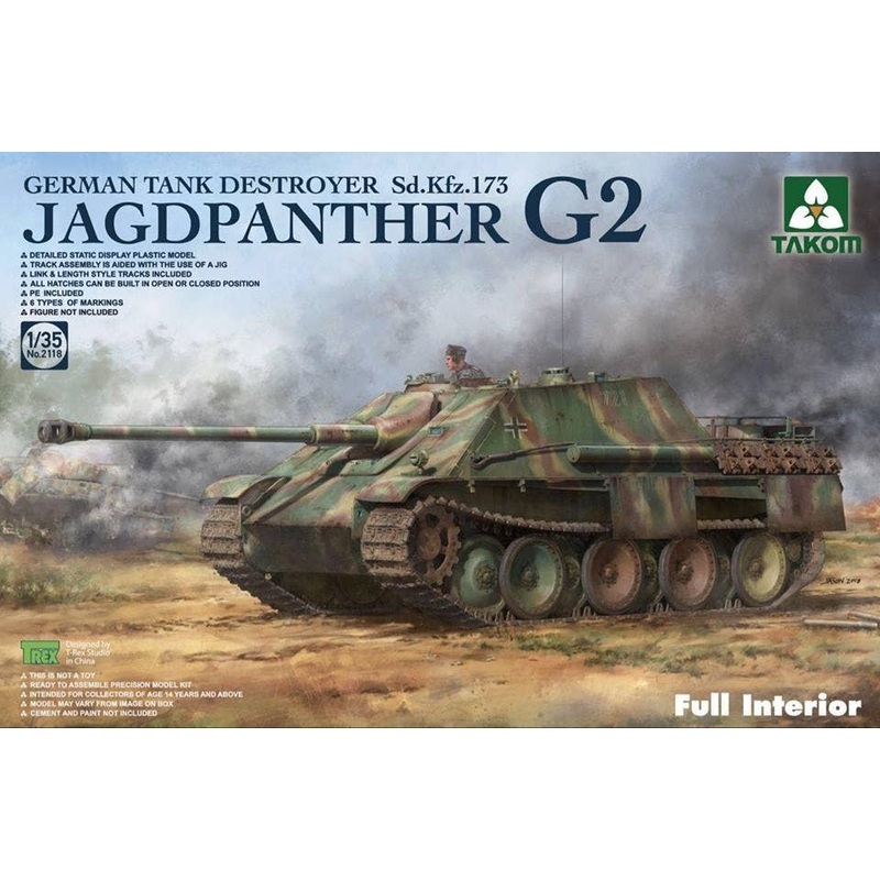 1/35 Jagdpanther G2 Sd.Kfz.173 Full Interior