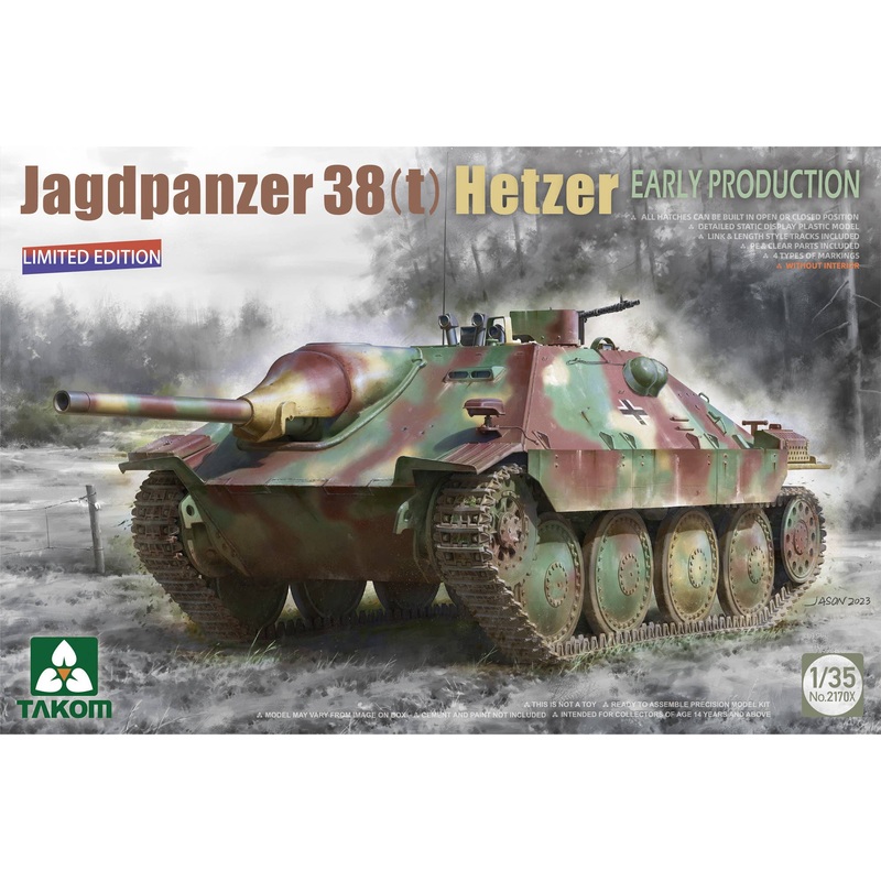 1/35 Jagdpanzer 38(t) Hetzer EARLY PRODUCTION (LIMITED EDITION)