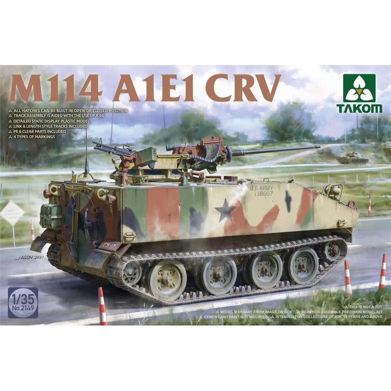 1/35 M114 A1E1 CRV Armored Reconnaissance Vehicle