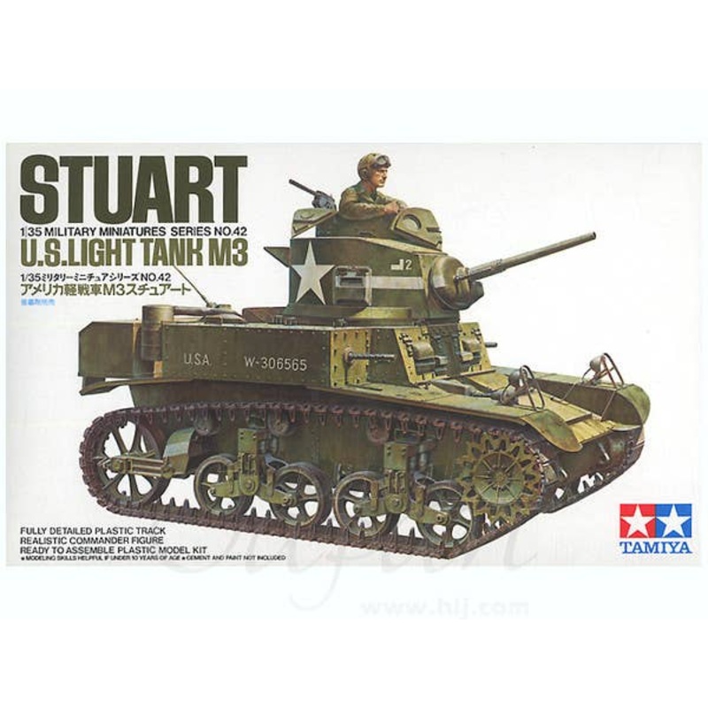 1/35 M3 Stuart Light Tank