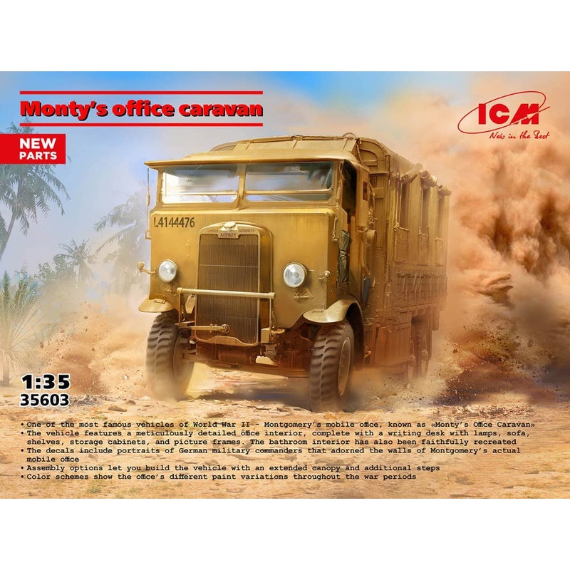 1/35 Monty's Office Caravan