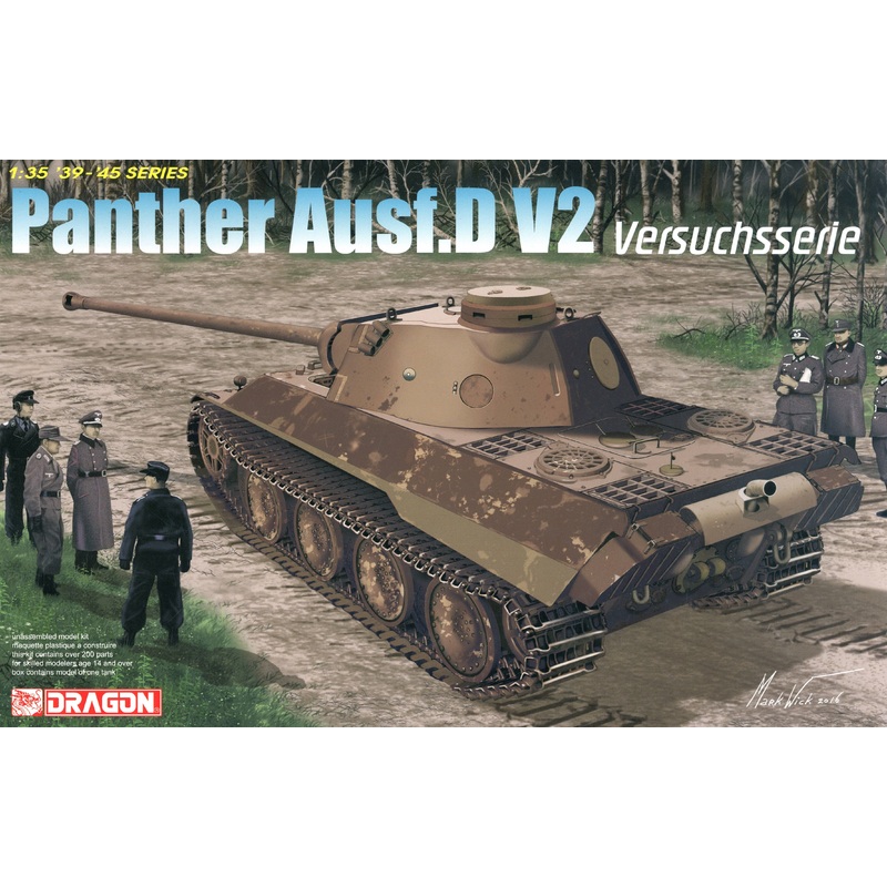 1/35 Panther Ausf.D V2 Versuchsserie (Smart Kit)