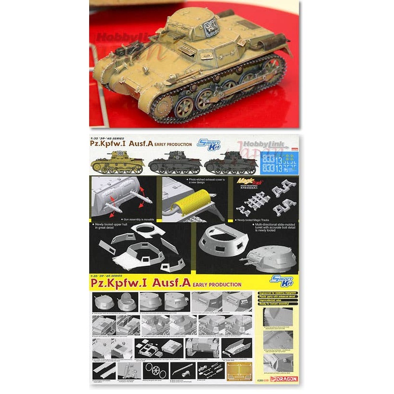1/35 Pz.Kpfw I Ausf. A Early Production (Smart Kit)