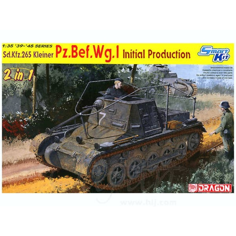 1/35 Sd.Kfz.265 Kleiner Pz.Bef.Wg.I Initial/Early Production 2 in 1 Smart Kit