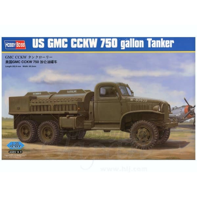 1/35 US GMC CCKW 750 Gallon Tanker