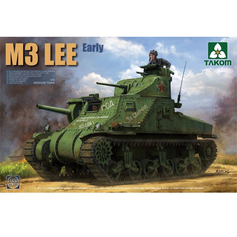 1/35 US M3 Lee Medium Tank (Early Model)