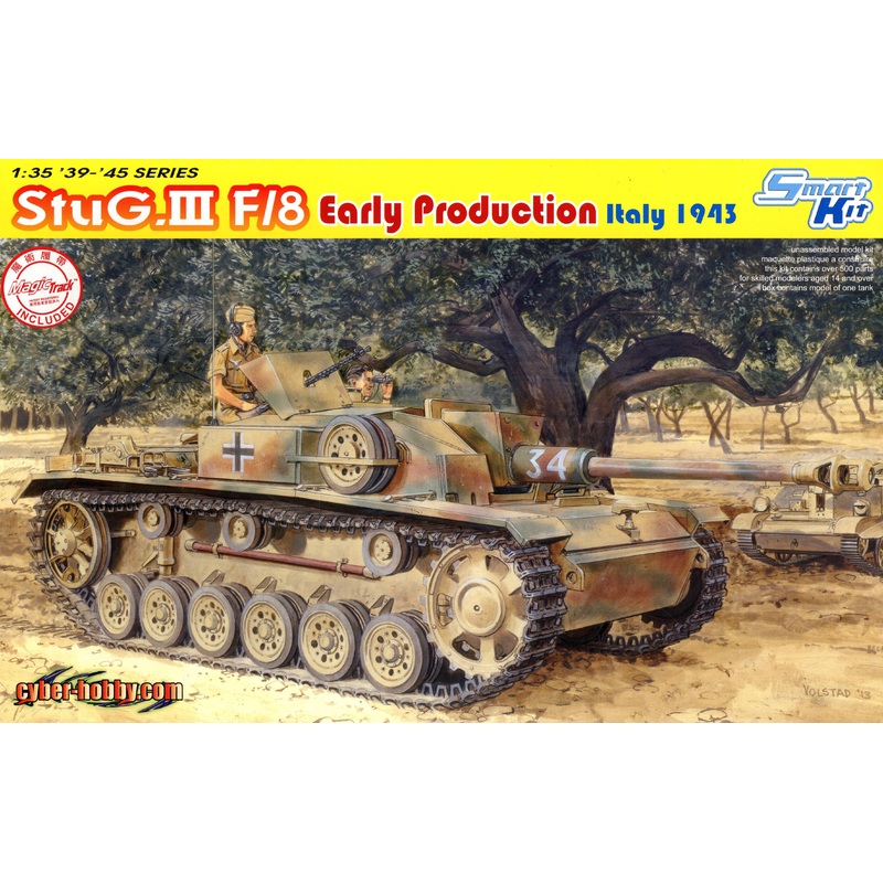 1/35 WW.II StuG.III F/8 Early Production w/Magic Track