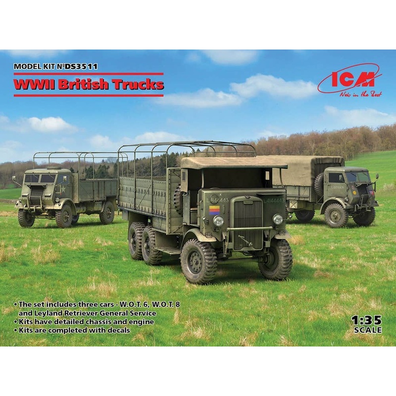 1/35 WWII British Truck Set