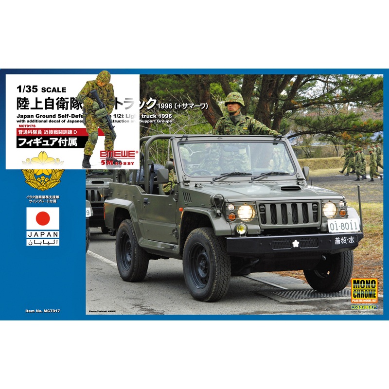 JGSDF 1/2t Truck 1996 (Samawah) Infantry Regiment Soldier CQB Training D
