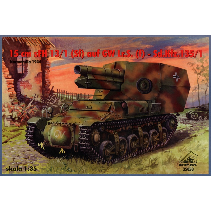 1/35 15cm sFH 13/1(Sf) auf GW Lr.S.(f)