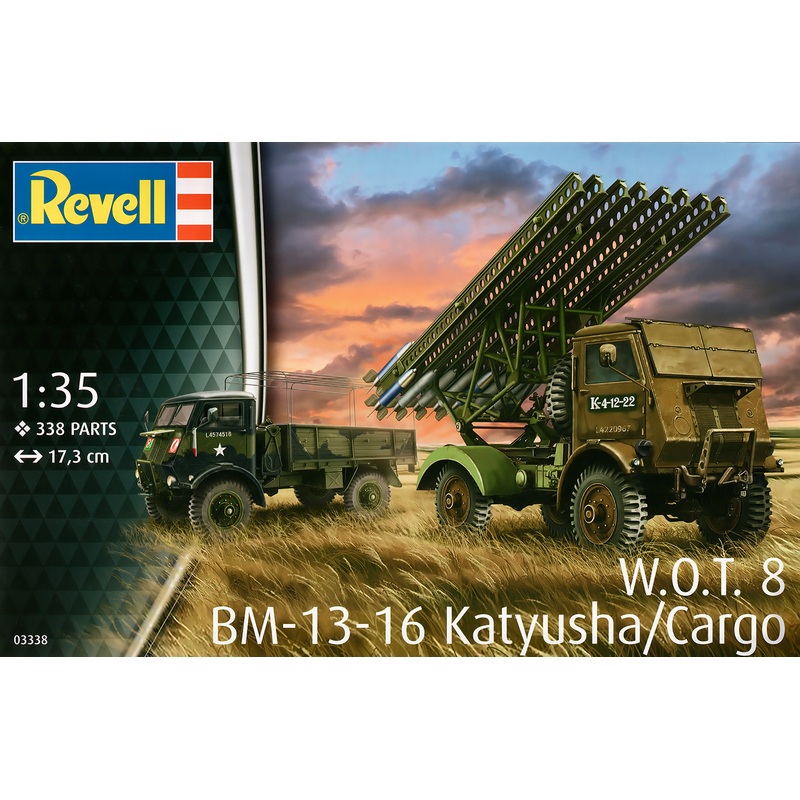 1/35 BM-13-16 on W.O.T. 8 chassis