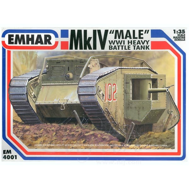 1/35 British Mark. IV "Male"