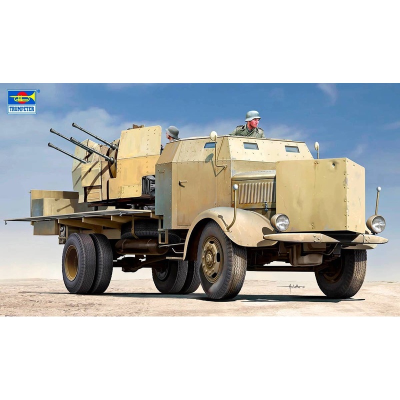 1/35 German L4500A Self-Propelled Anti-Aircraft Gun / 2cm Flak38