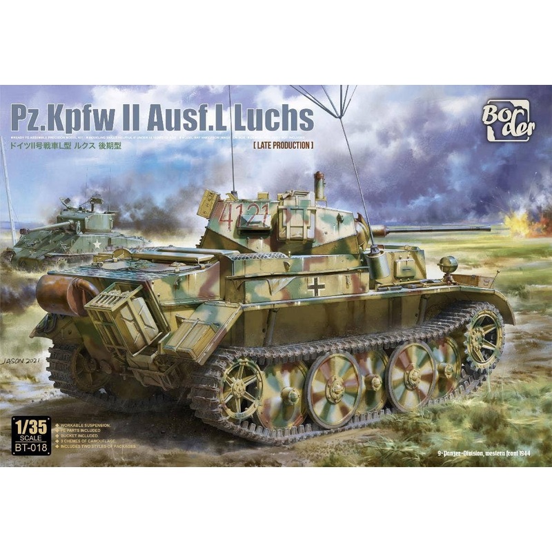 1/35 German Panzer II L Luchs Late Type