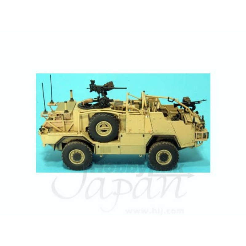 1/35 Jackal-1 British Army 4x4 SRV (Armoured) .50 Cal & GPMG