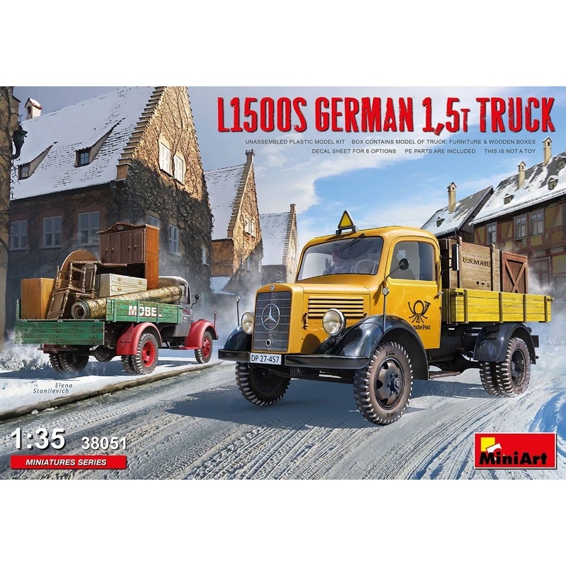 1/35 L1500S German 1.5t Truck