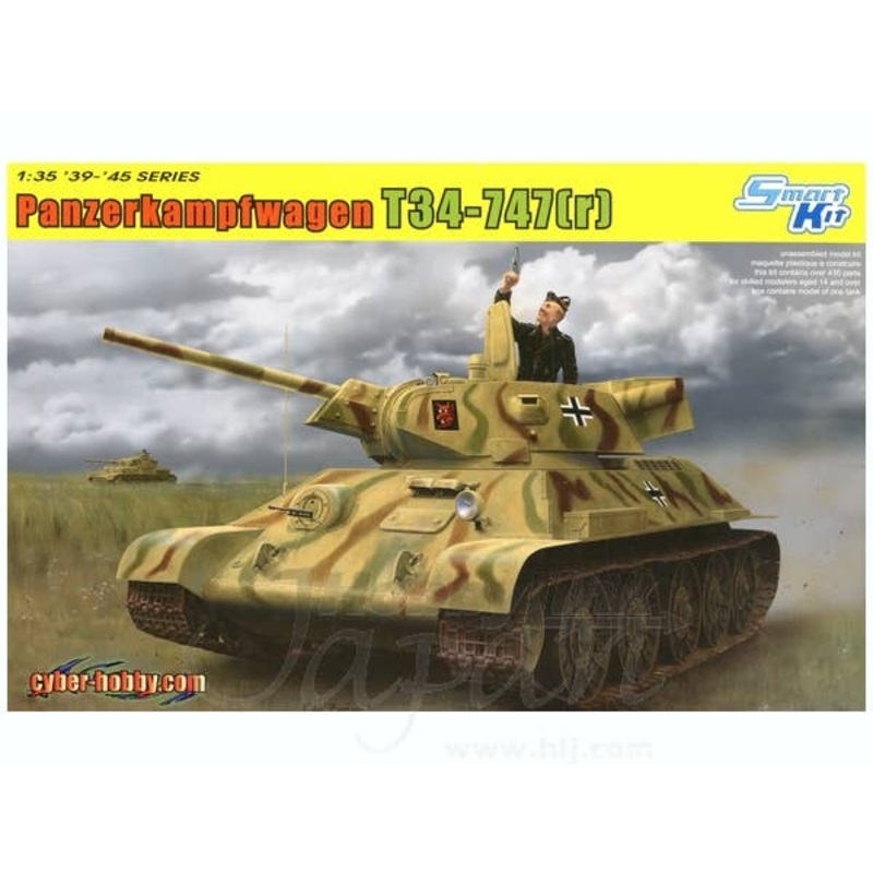 1/35 Panzerkampfwagen T34-747(R)