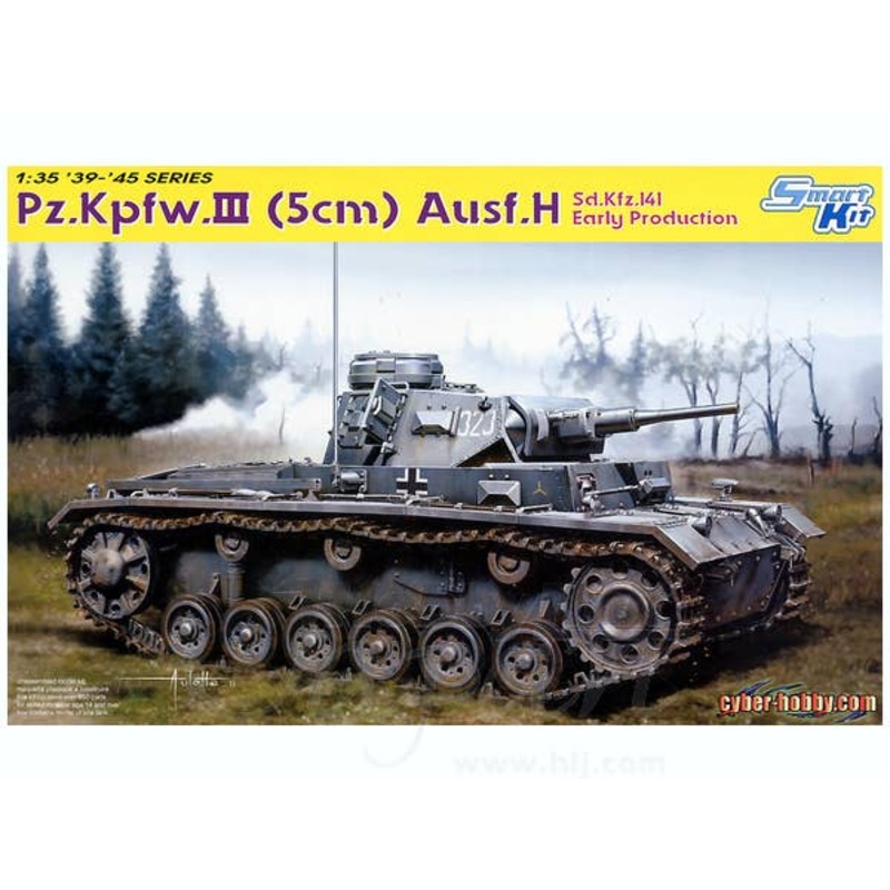 1/35 Pz.Kpfw. III (5cm) Ausf. H Sd.Kfz. 141 Early Production